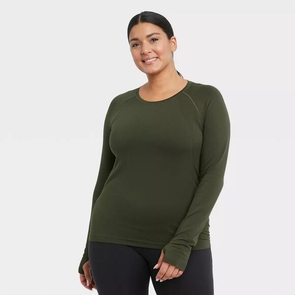 Seamless Core Long Sleeve T-Shirt All in Motion Size XXL - Picture 3 of 4